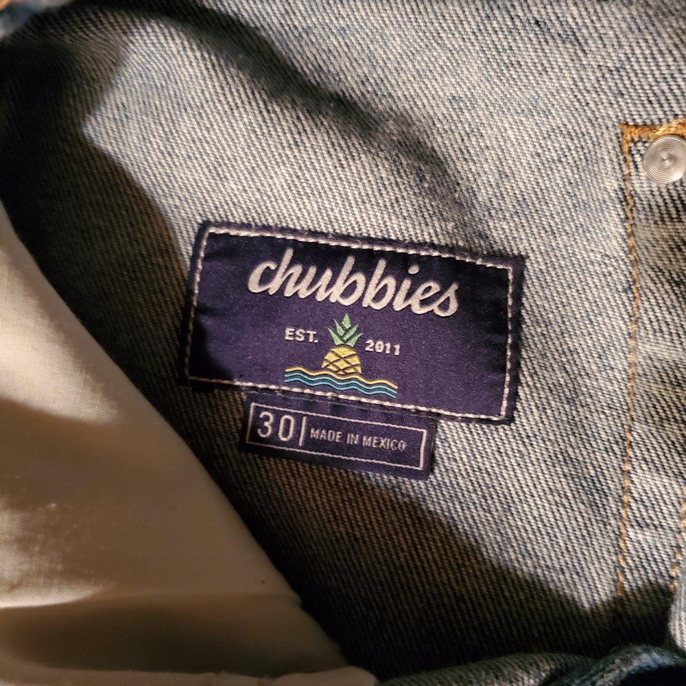 Chubbies Light Blue Denim Apparel